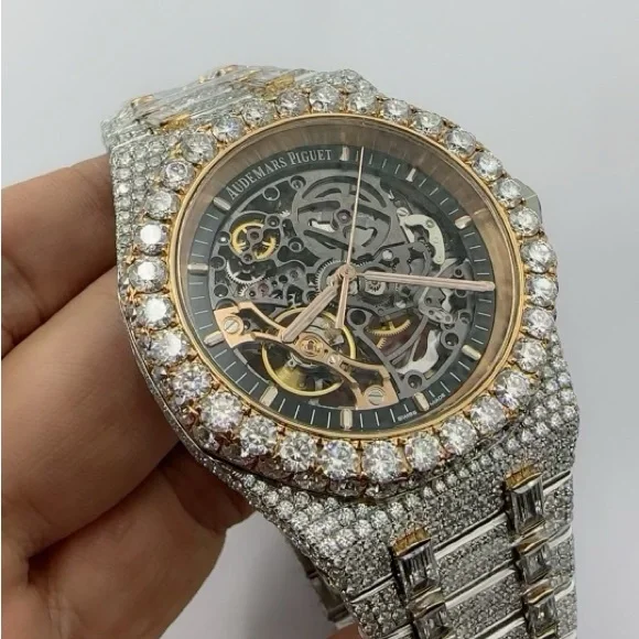 Audemars Piguet Diamond-Studded Skeleton Watch - Picture 9 of 12